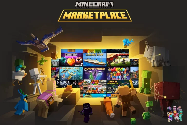 This image is about Minecraft Marketplace